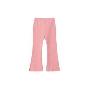 Versatile Casual And Stylish Solid-color Leggings For Little Girls