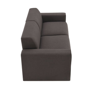 Modern Linen Sofa, Stylish And Minimalist 2-3 Seat Couch, Easy To Install, Exquisite Loveseat With Wide Armrests For Living Room by Couch.com