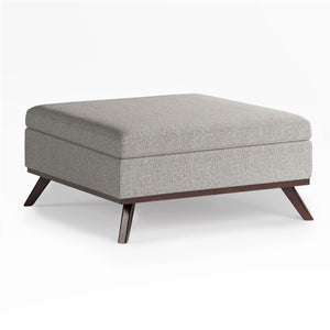 Owen - Multifunctional Square Coffee Table Storage Ottoman by Couch.com