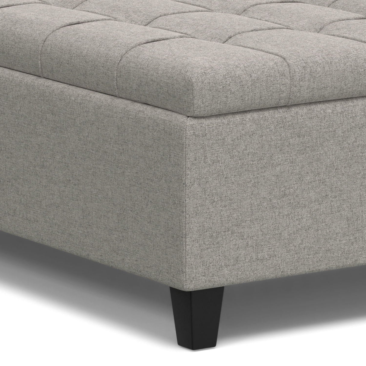 Harrison - Upholstered Coffee Table Storage Ottoman by Couch.com