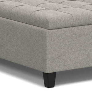Harrison - Upholstered Coffee Table Storage Ottoman by Couch.com