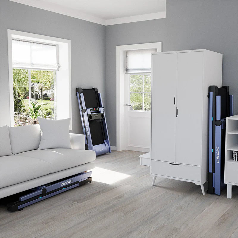 DeerRun A1 Pro Folding Smart 10 MPH Treadmill with 6% Incline