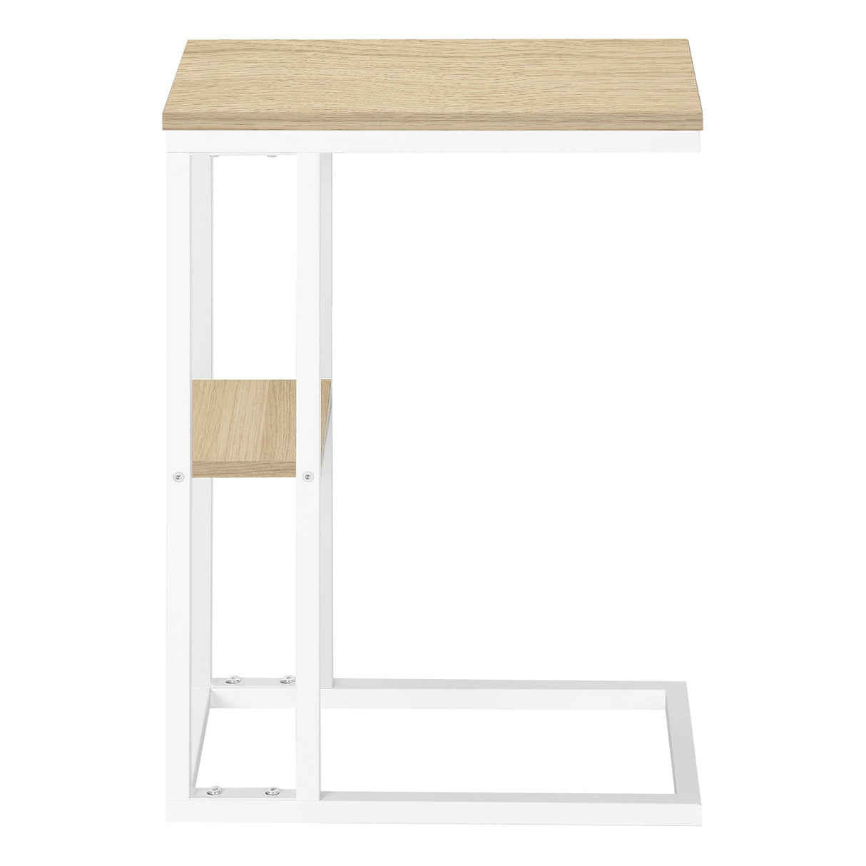 Accent Table, C - Shaped, Marble Look Contemporary & Modern Convenient Design by Couch.com