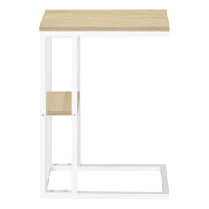 Accent Table, C - Shaped, Marble Look Contemporary & Modern Convenient Design by Couch.com