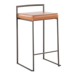 Fuji - Industrial Stackable Counter Stool Elegant Design by Couch.com