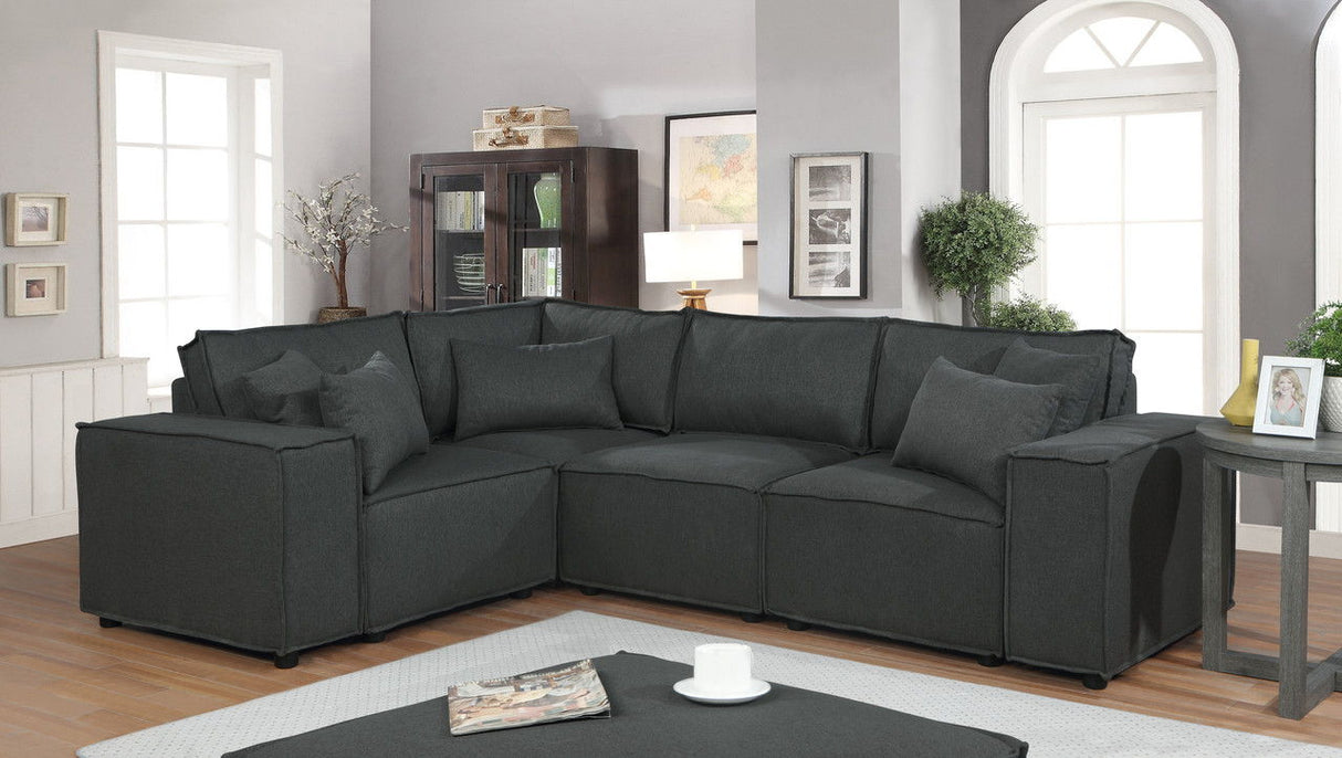 Melrose - Modular Sectional Sofa With Ottoman by Couch.com