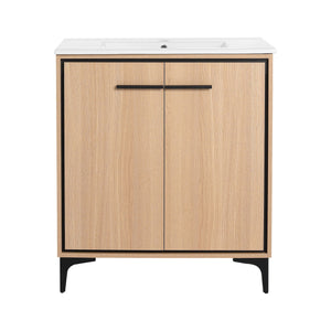 Modern Bathroom Vanity Base With Basin And Storage Cabinet by Couch.com