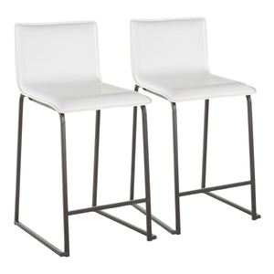 Mara - Upholstered Contemporary Counter Stool (Set of 2) by Couch.com