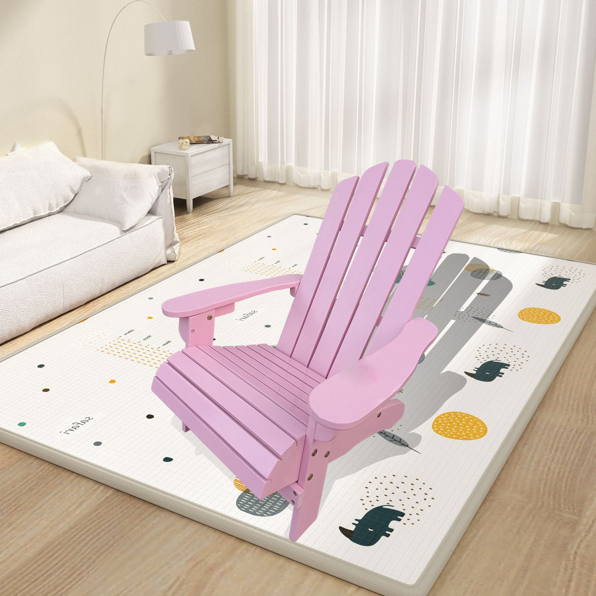 Outdoor Or Indoor Children Adirondack Chair by Couch.com