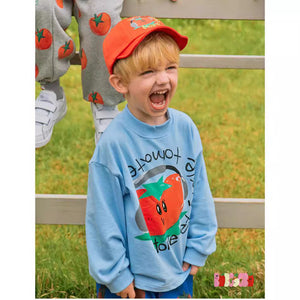 Children's Casual Loose Cartoon English Long Sleeve