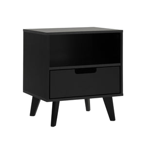 Modern 1 Drawer Nightstand With Open Cubby by Couch.com