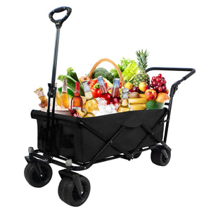 Utility Park Garden Cart Tool Customized Color Folding Camping Trolley Outdoor Picnic Beach Wagon by Couch.com