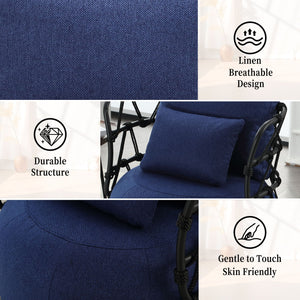 Coolmore - Upholstered Tufted Living Room Chair, Accent Chair With Metal Stand by Couch.com