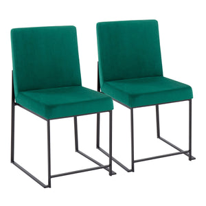 Fuji - Contemporary Modern Elegance With High Back Dining Chair (Set of 2) by Couch.com