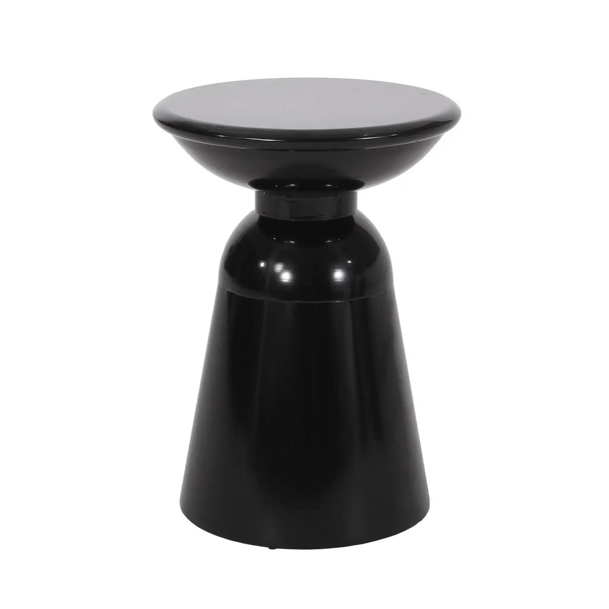 Outdoor Modern Metal End Large Table