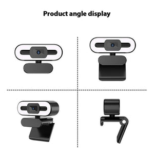 2K Webcam Web Camera Study Chat Work PC Laptop Desktop USB With Microphone WebCamera Home Auto Light Correction for Desktop Laptop Streaming Computer USB Web Camera