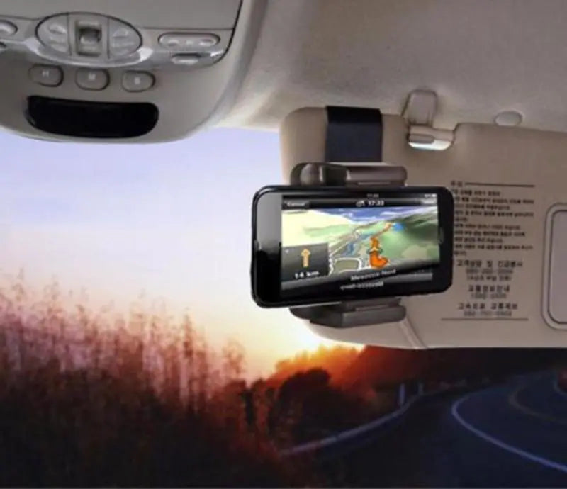 Universal  Car Visor Clip Eye Level Cell Phone Cradle