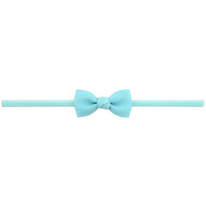 2Pcs/lot Baby Girls Headband Infant Hair Accessories Cloth Tie Bows Headwear Tiara Gift Toddlers bandage Ribbon Newborn Headwrap Gorgeous Hair Accessories For Babies