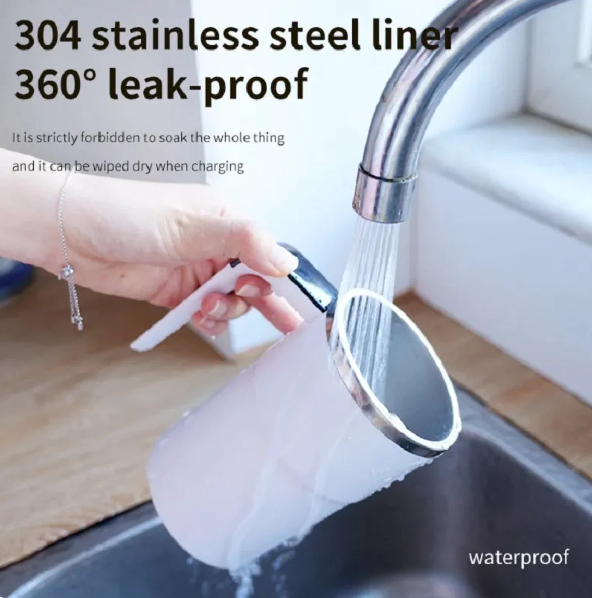 Automatic Self-Stirring Coffee Mug