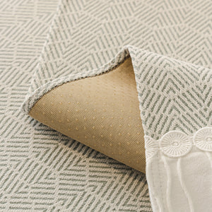 Herringbone Sofa Protector Cover, Non-Slip Couch Cover for Seat, Back & Arms