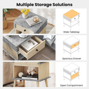 55 Inches Outdoor Teak Wood Bench with 880 LBS Weight Capacity