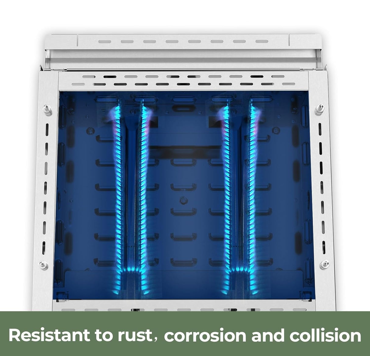 3 Burners Portable Propane Griddle，25 inch Stainless Steel Gas Grill，24,000 BTU Table Top Grill TG0130C