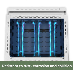 3 Burners Portable Propane Griddle，25 inch Stainless Steel Gas Grill，24,000 BTU Table Top Grill TG0130C