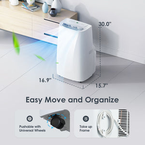 3-in-1 Portable Air Conditioner 14,000 BTU