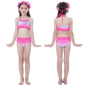 3-Piece: Girls Swimwear Bikini Set