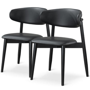 Korb - Dining Chair (Set of 2) - Black by Couch.com