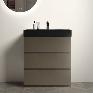 Alice - Bathroom Vanity With Sink, Large Storage Freestanding