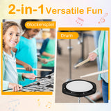 30 Notes Percussion with Practice Pad Mallets Sticks Stand