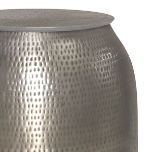 Griffen - Handcrafted Metal Storage Accent Table by Couch.com