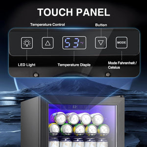 3.2 Cu.Ft Beverage Refrigerator Cooler W6890