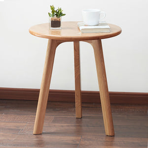 Round Small End Table, Side Table For Bedroom & Balcony by Couch.com