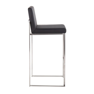 Fuji - Contemporary And Modern Elegance High Back Barstool by Couch.com