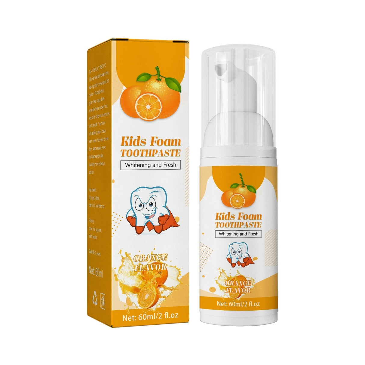 Children's Foam Tooth Cleaning Mousse Toothpaste