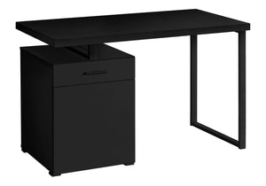 Computer Desk, Home Office, Laptop, Left, Right Set-Up, Storage Drawers, Work, Contemporary, Modern by Couch.com