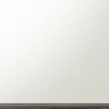 35" Gray Wood Framed Accent Mirror