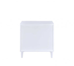 21" Brown Three Drawers Nightstand