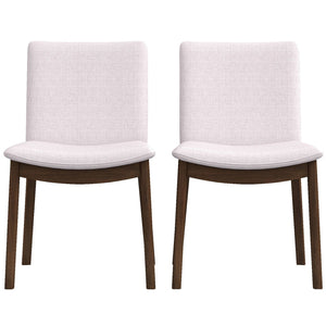 Laura - Mid-Century Modern Solid Wood Dining Chair (Set of 2) by Couch.com