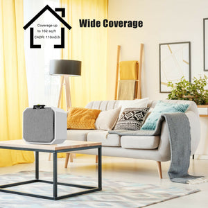 Desktop HEPA Air Purifier Home Air Cleaner with 2-in-1 Composite HEPA Filter