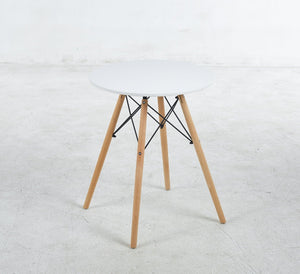 1 Table + 2 Chair, 3 Pieces / 1 Set, Dining Set, Dining Table, Office Table, Coffee Table - White by Couch.com