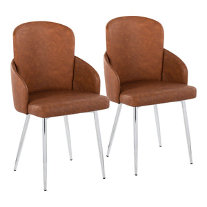 Dahlia - Contemporary, Dining Chair (Set of 2) by Couch.com