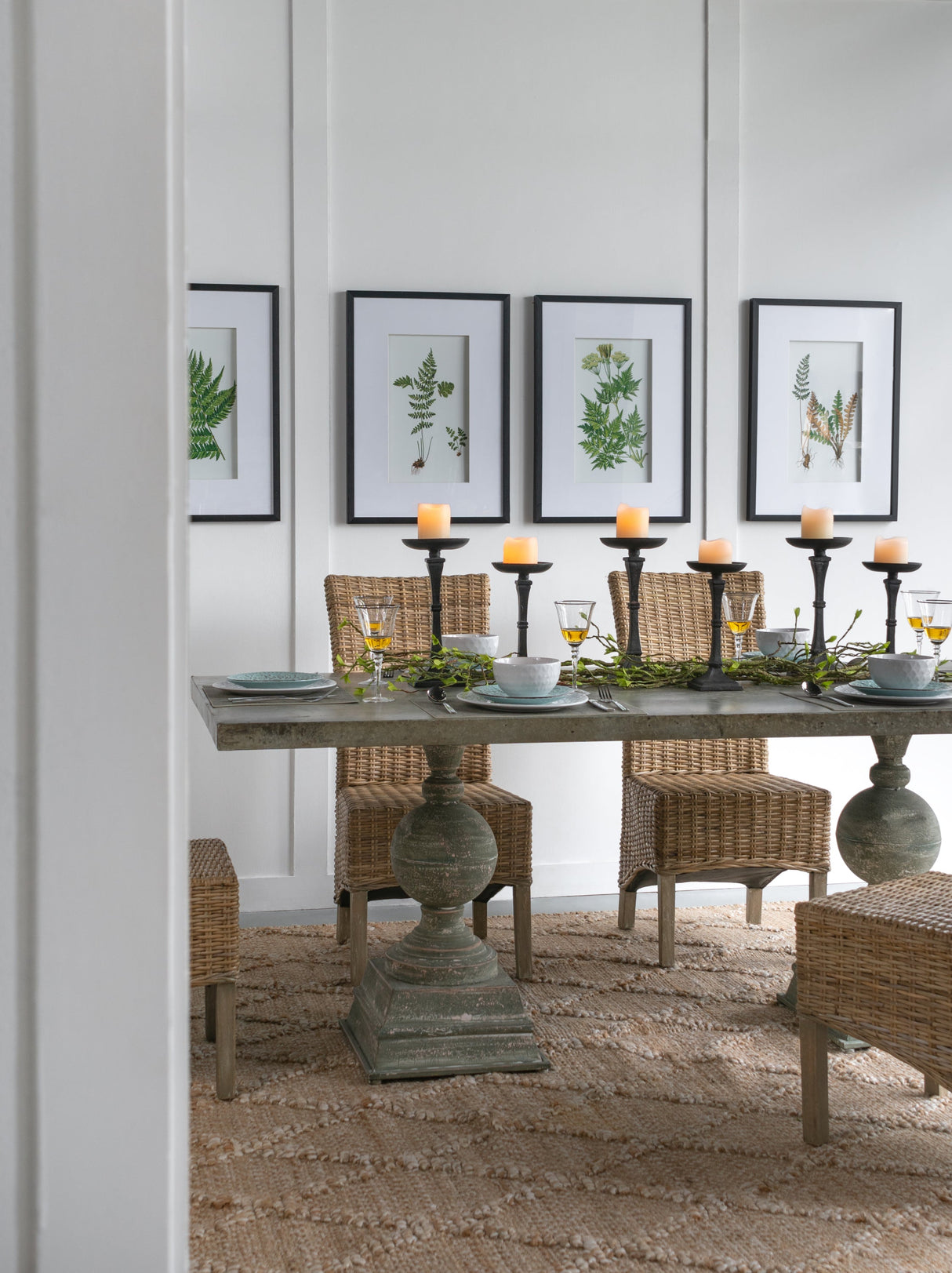 Verdant Grace™ — Elegant Fern Print Set