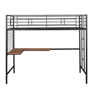 Bed With Desk And Grid by Couch.com