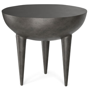 Otto - Cast Aluminum Side Table - Black by Couch.com