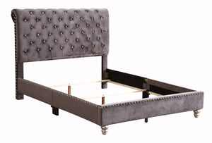Elegant Transitional Upholstered Bed by Couch.com