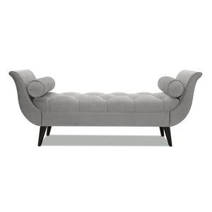 Alma - Tufted Flared Arm Entryway Bench by Couch.com