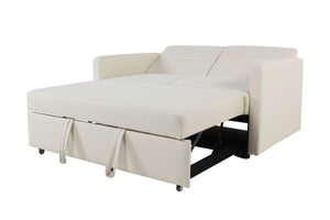 Sleeper Pull Out Loveseat Couch With Adjustable Backrest by Couch.com
